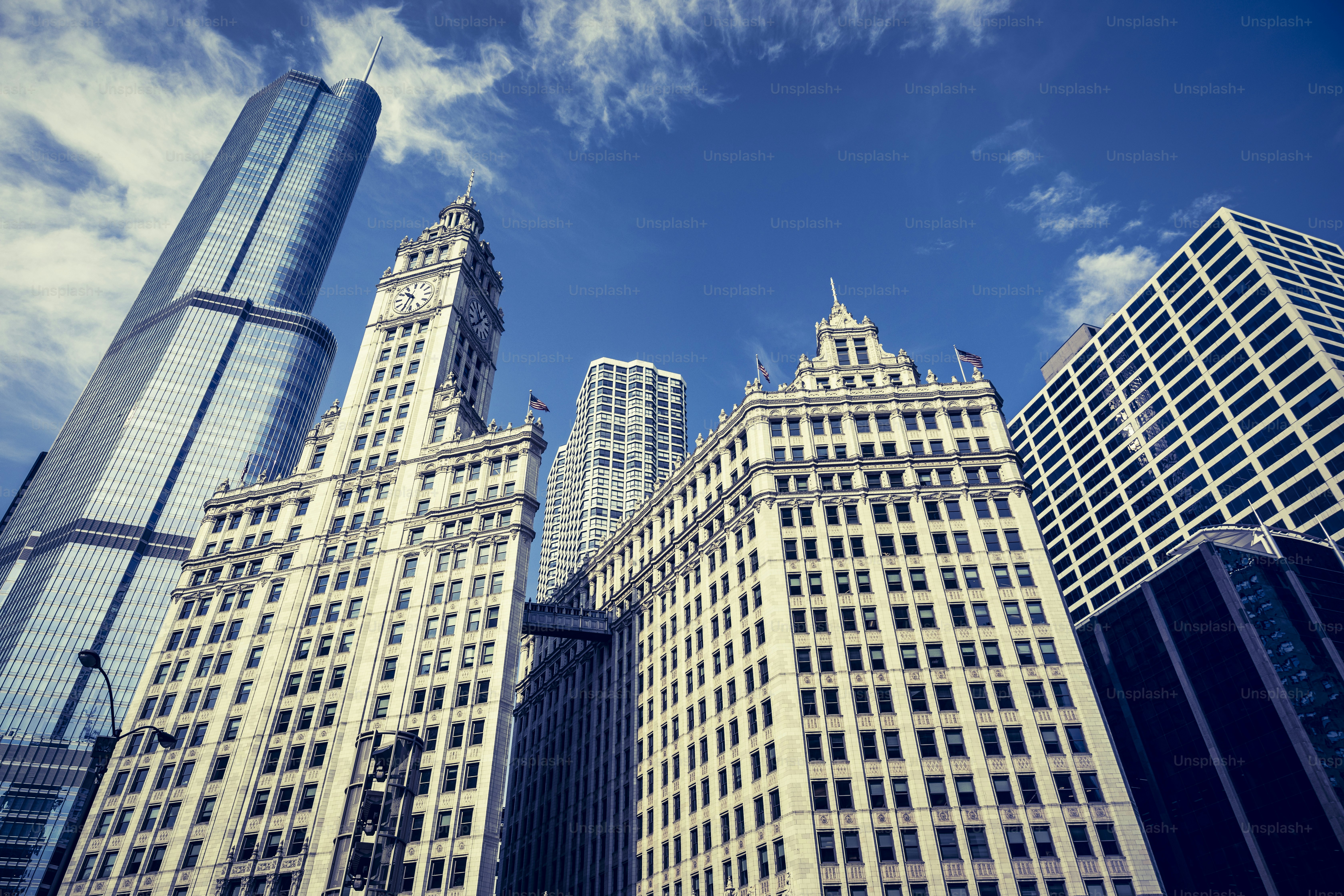 View of Chicago buildings, USA photo – Illinois Image on Unsplash