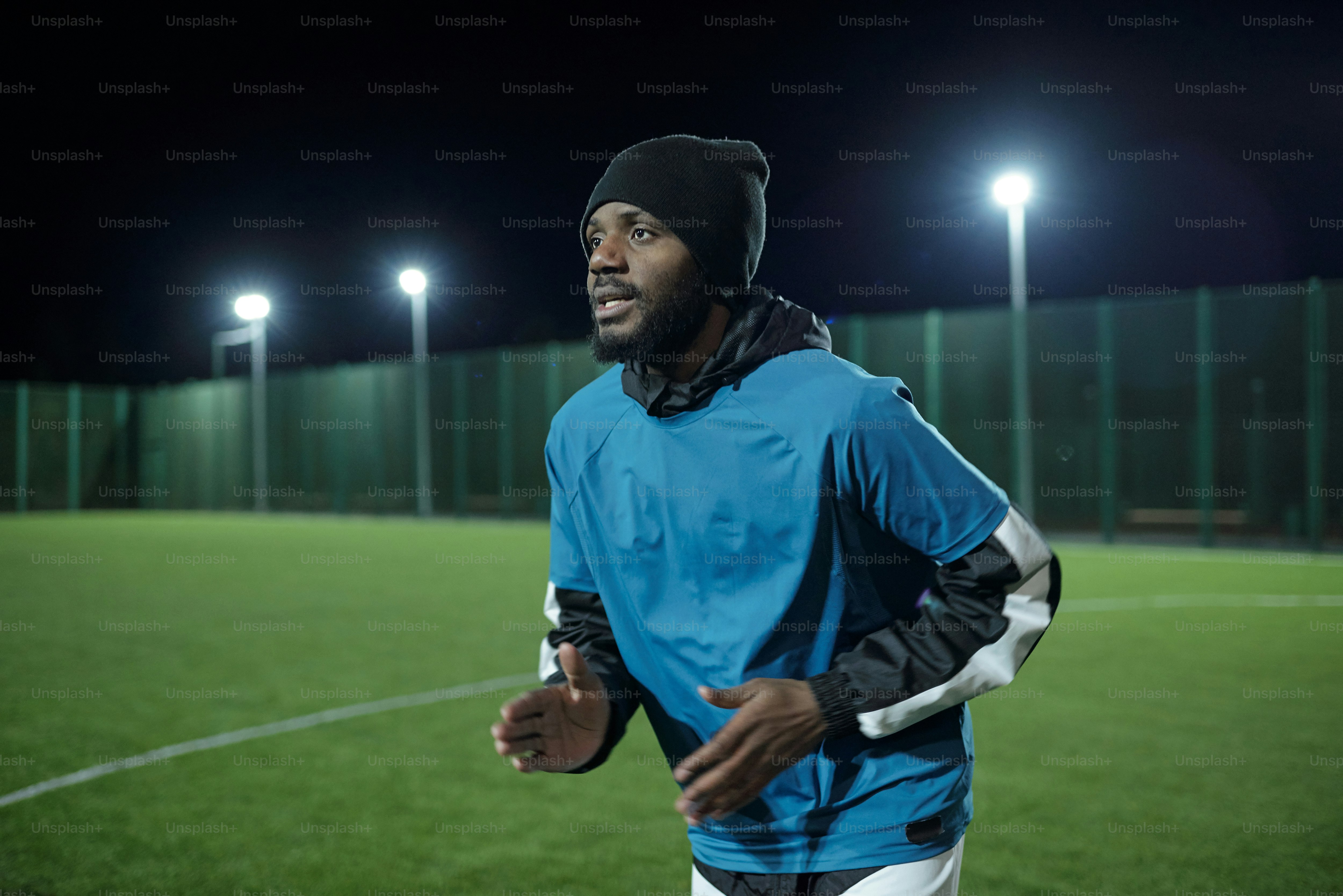 Long sleeve soccer jersey