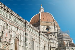 Florence Cathedral - The main church of Florence, Italy, is the UNESCO world heritage situated in the historic center of Florence and is major attraction to tourist visiting Italy.