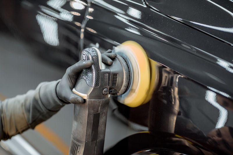 Sample image of paint correction