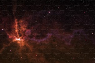 High definition star field, colorful night sky space. Nebula and galaxies in space. Astronomy concept background.