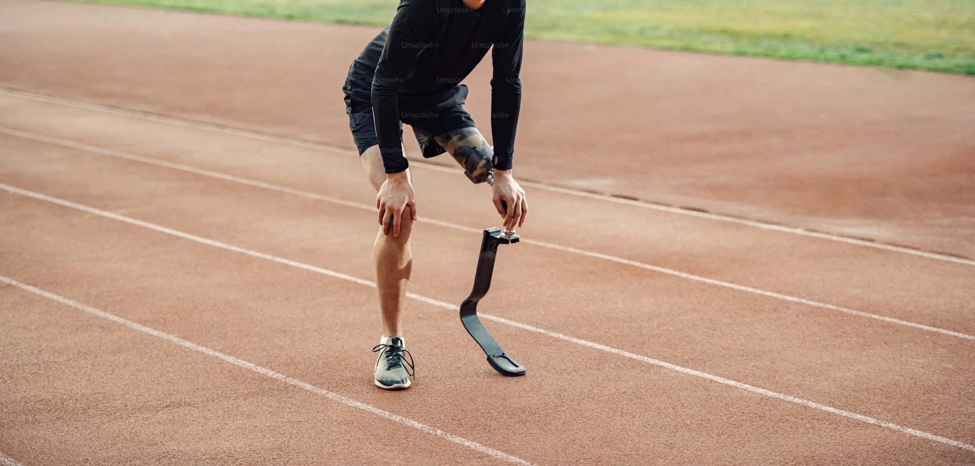 Runner on track — mobility and recovery