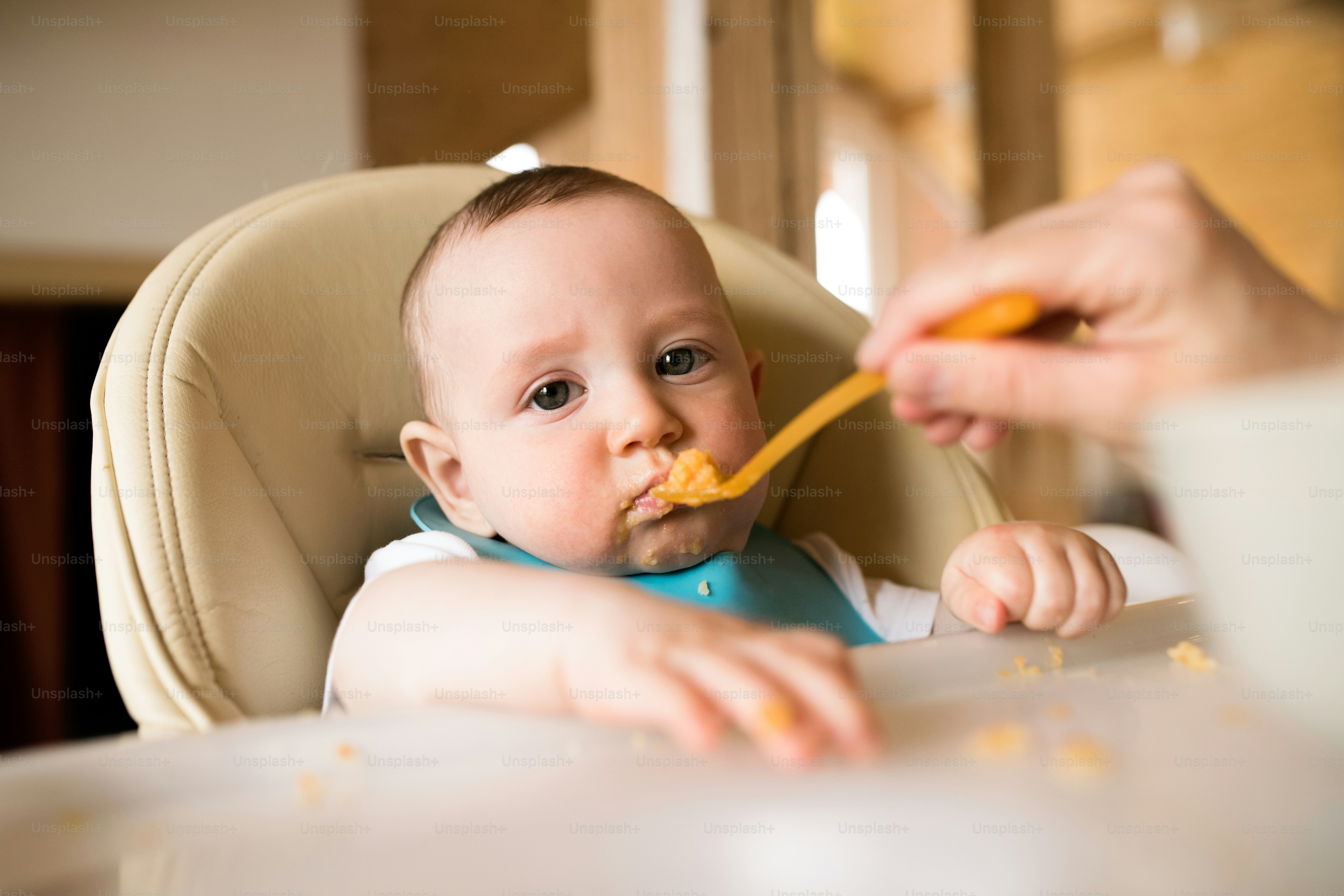 baby eating