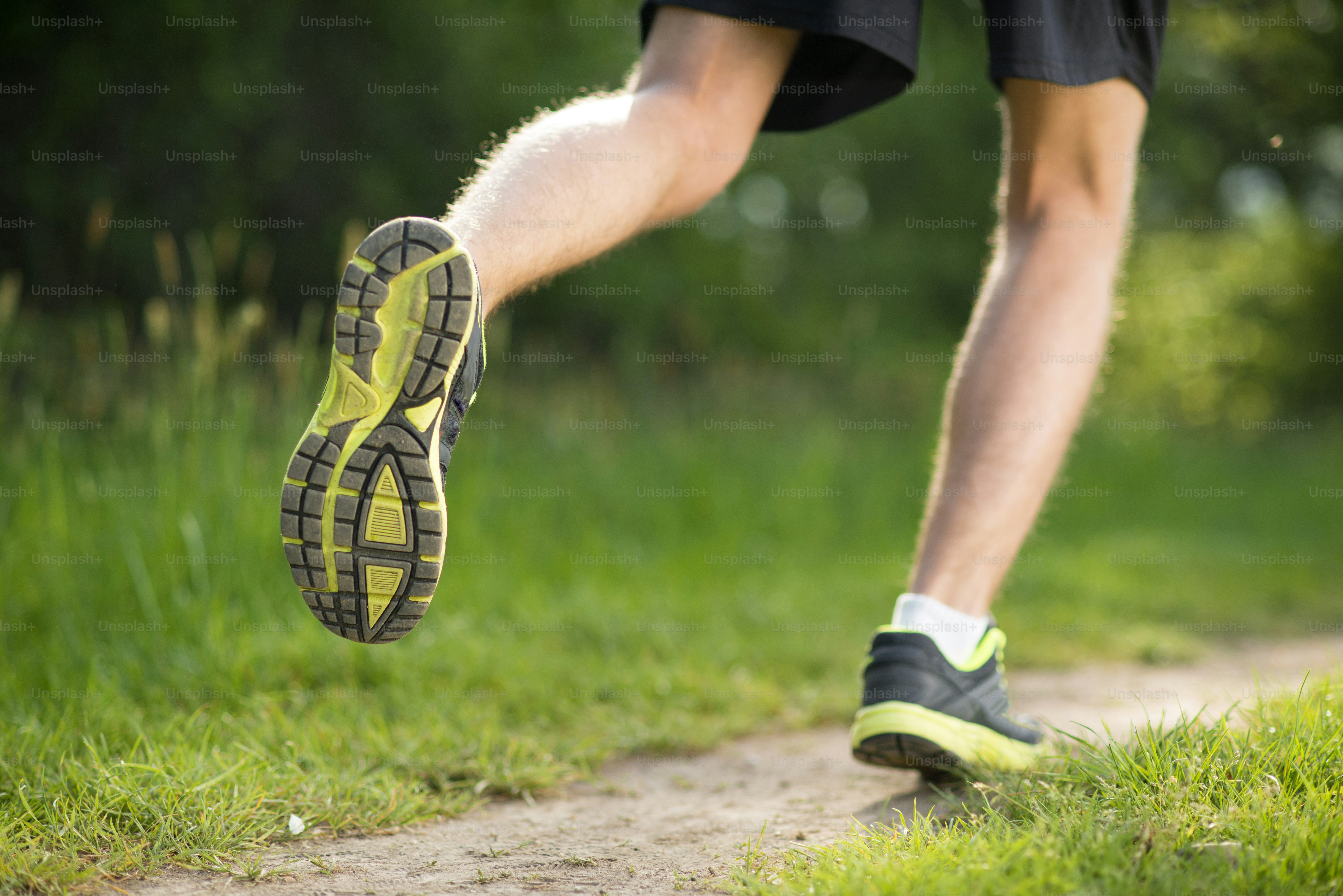 Young man is running in sunny nature photo – Adult Image on Unsplash