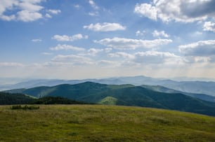 Montagne slovacche: Bellissimo paesaggio in estate.