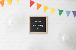 a birthday card with a happy birthday written on it