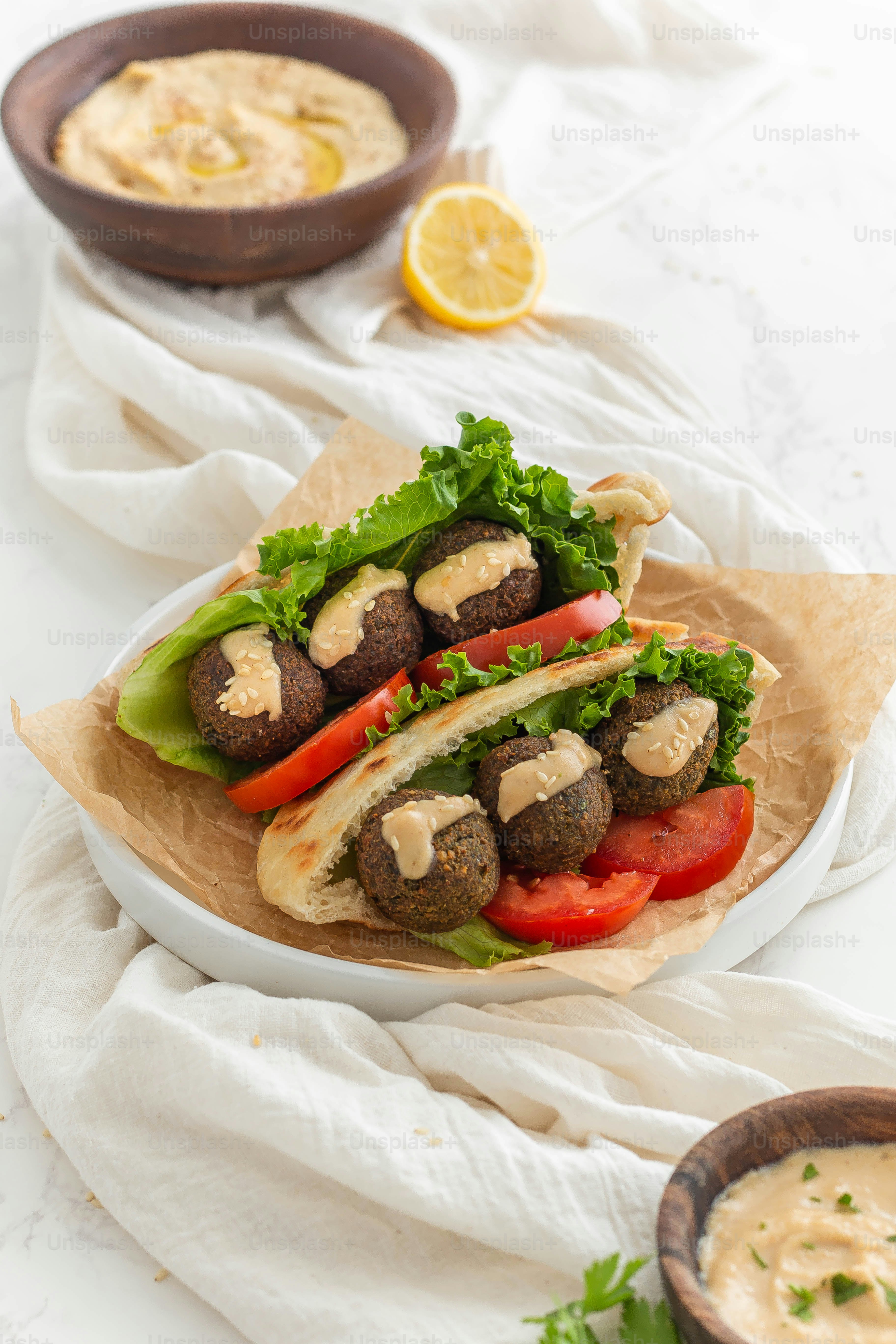 Falafel Pita Pockets