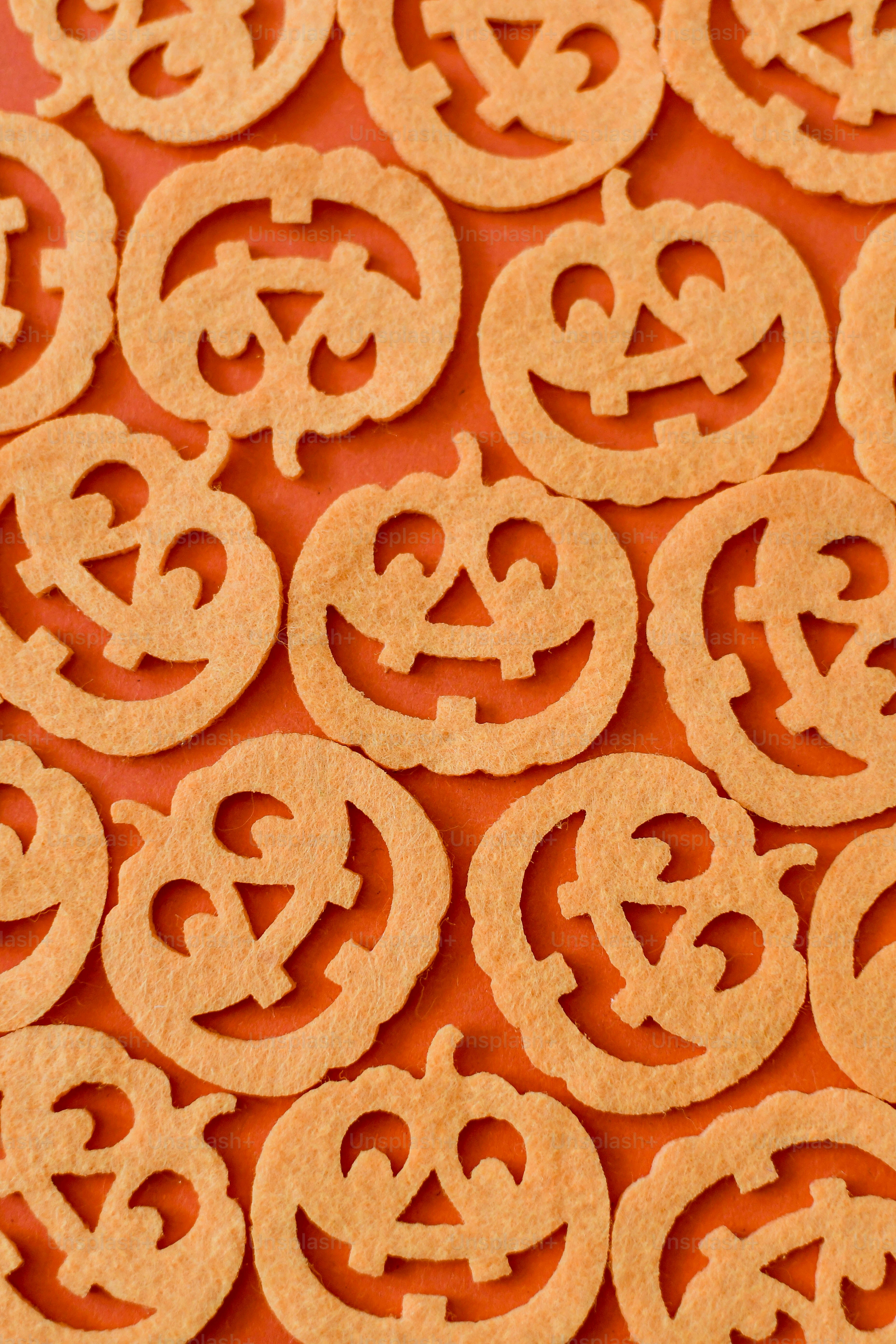 Gros plan d’un motif fait de cookies