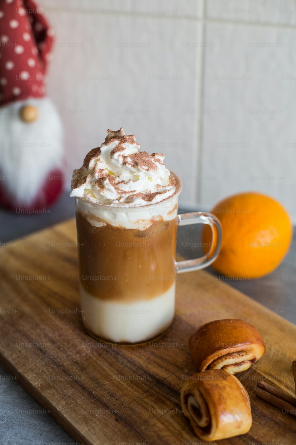 a cup of hot chocolate with whipped cream