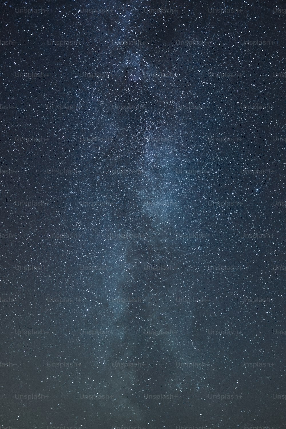 the night sky with stars and the milky