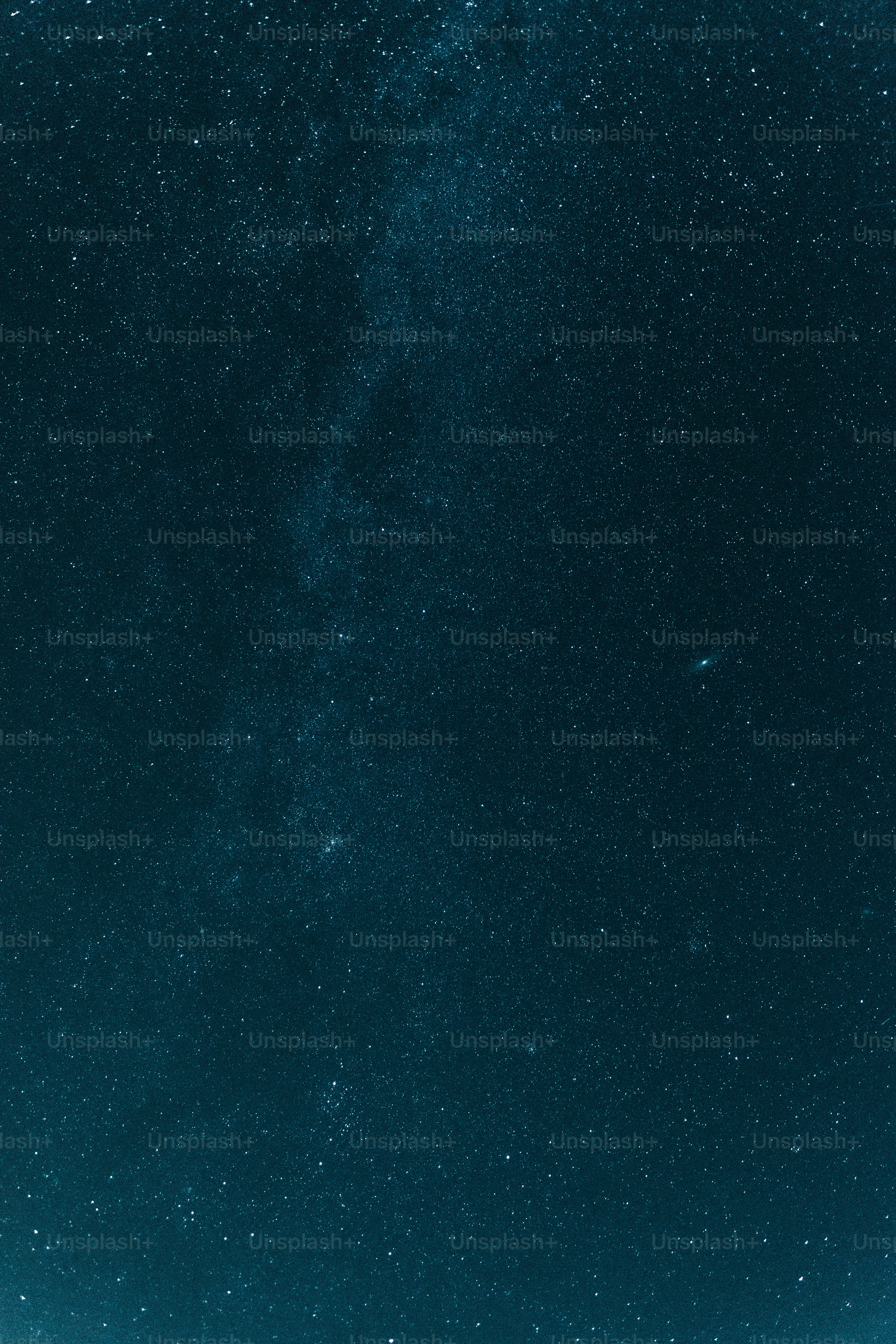 the night sky is filled with stars