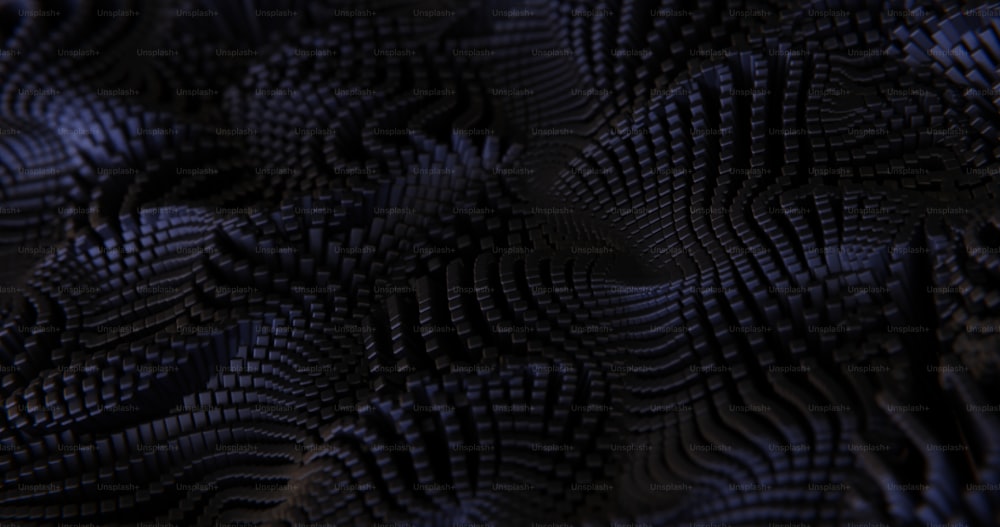 a close up view of a black fabric
