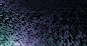 a close up of a black and purple background