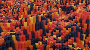 a large group of legos that are all different colors