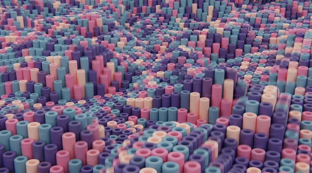 a large group of legos are arranged in a pattern