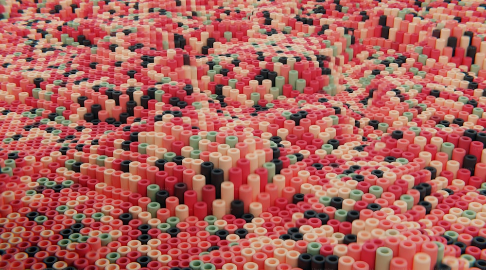 a close up of a pattern made out of legos