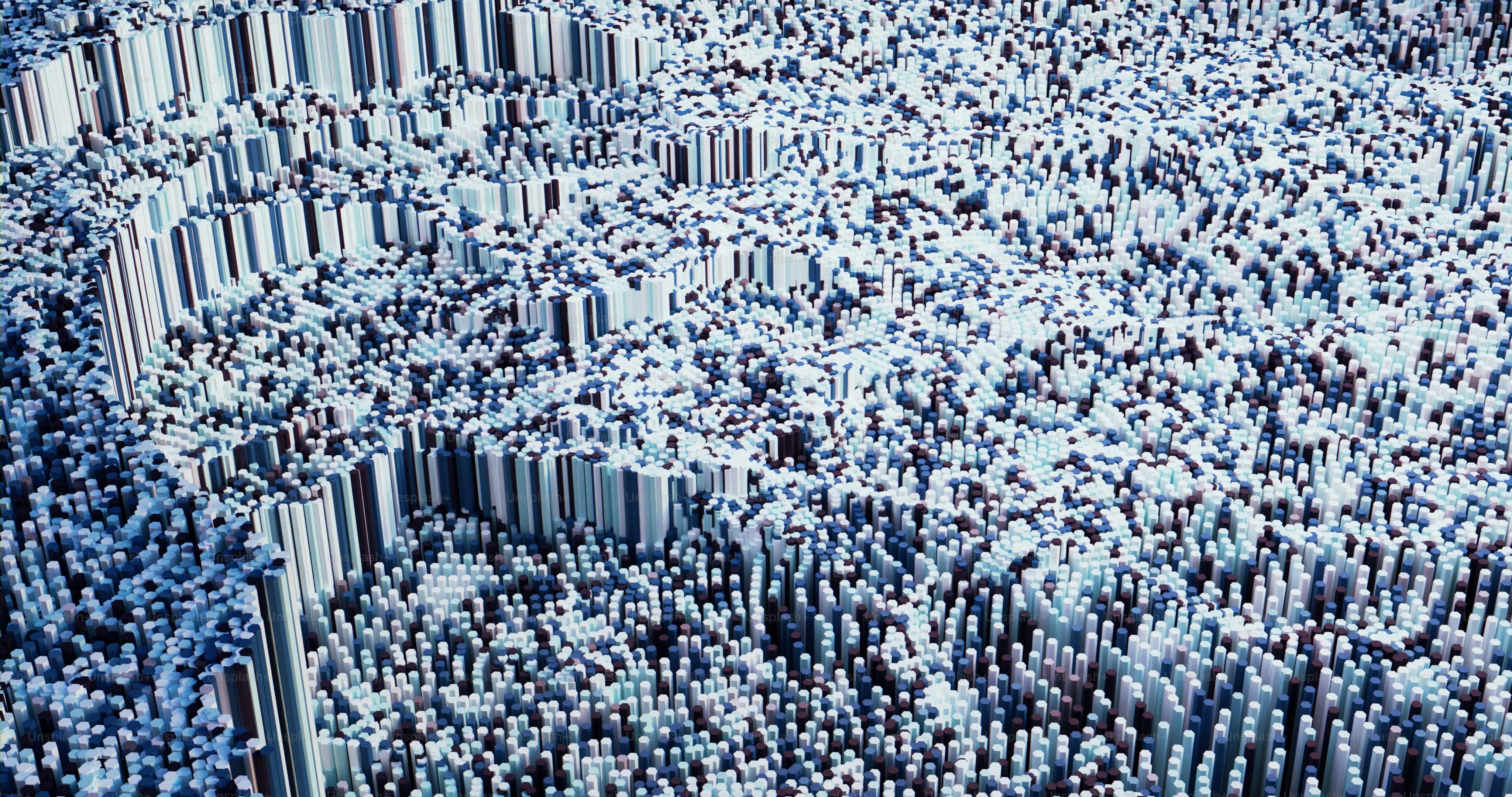 a large group of people standing in the middle of a field