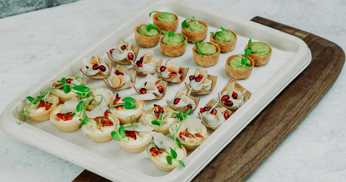 Small Food Examples A platter of small appetizers on a table photo – Food Image on Unsplash