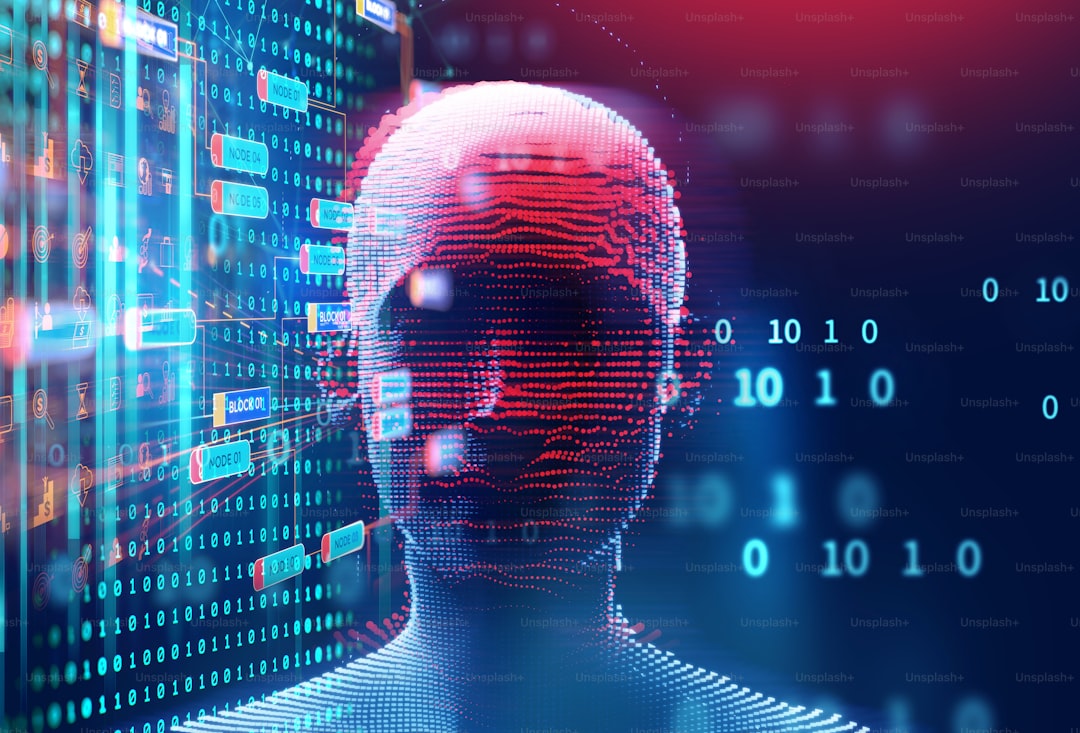 silhouette of virtual human on brain delta wave form 3d illustration , represent meditation and<p></figure>deep sleep therapy.