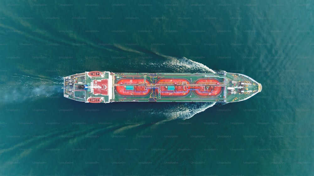 Schiffstankergas LPG Höchstgeschwindigkeit auf dem Meer für den Transport.