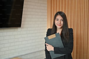 Secretary women working in business office.