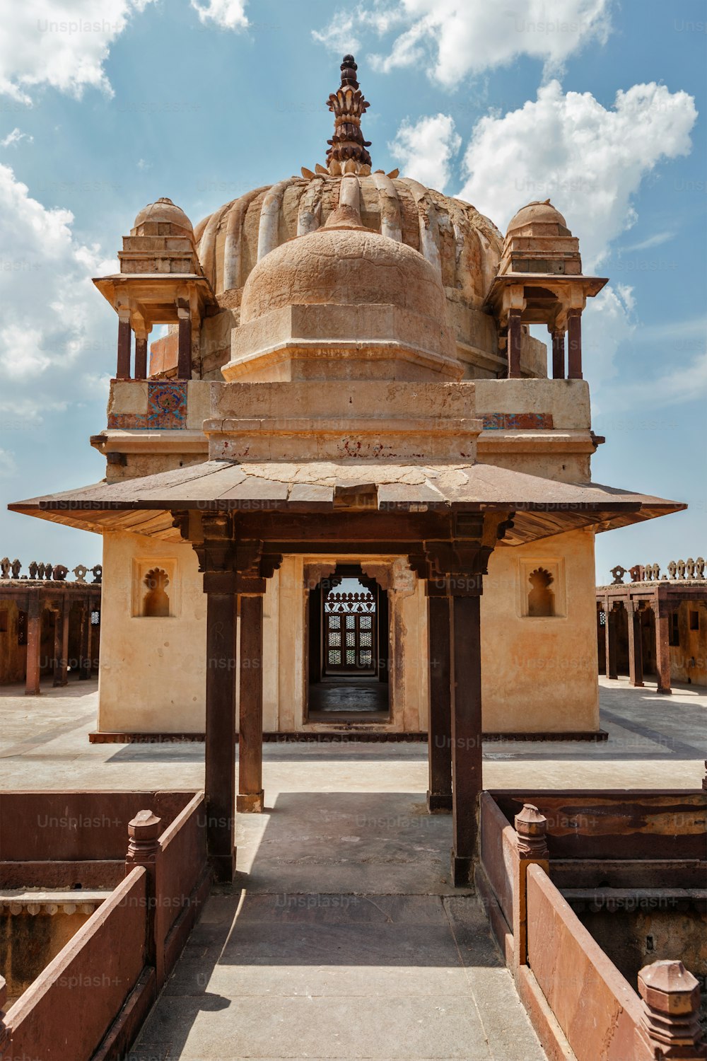 Datia palace indian architecture. Madhya Pradesh, India