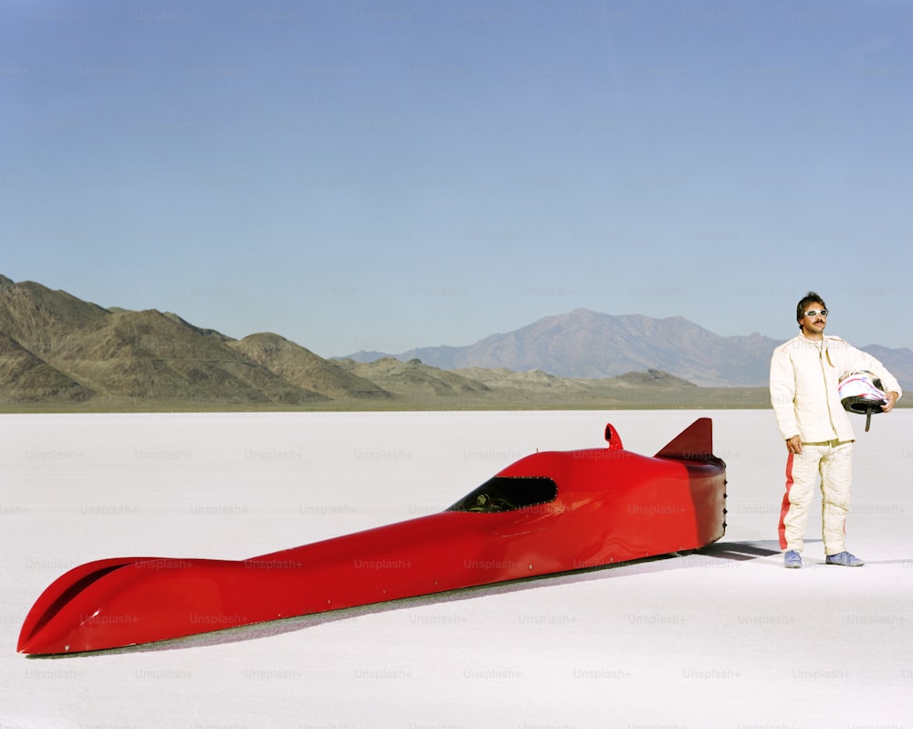 Bonneville Salt Flats, Utah, Vereinigte Staaten von Amerika