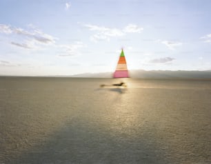 dry lake bed, Smith Creek, Nevada, USA