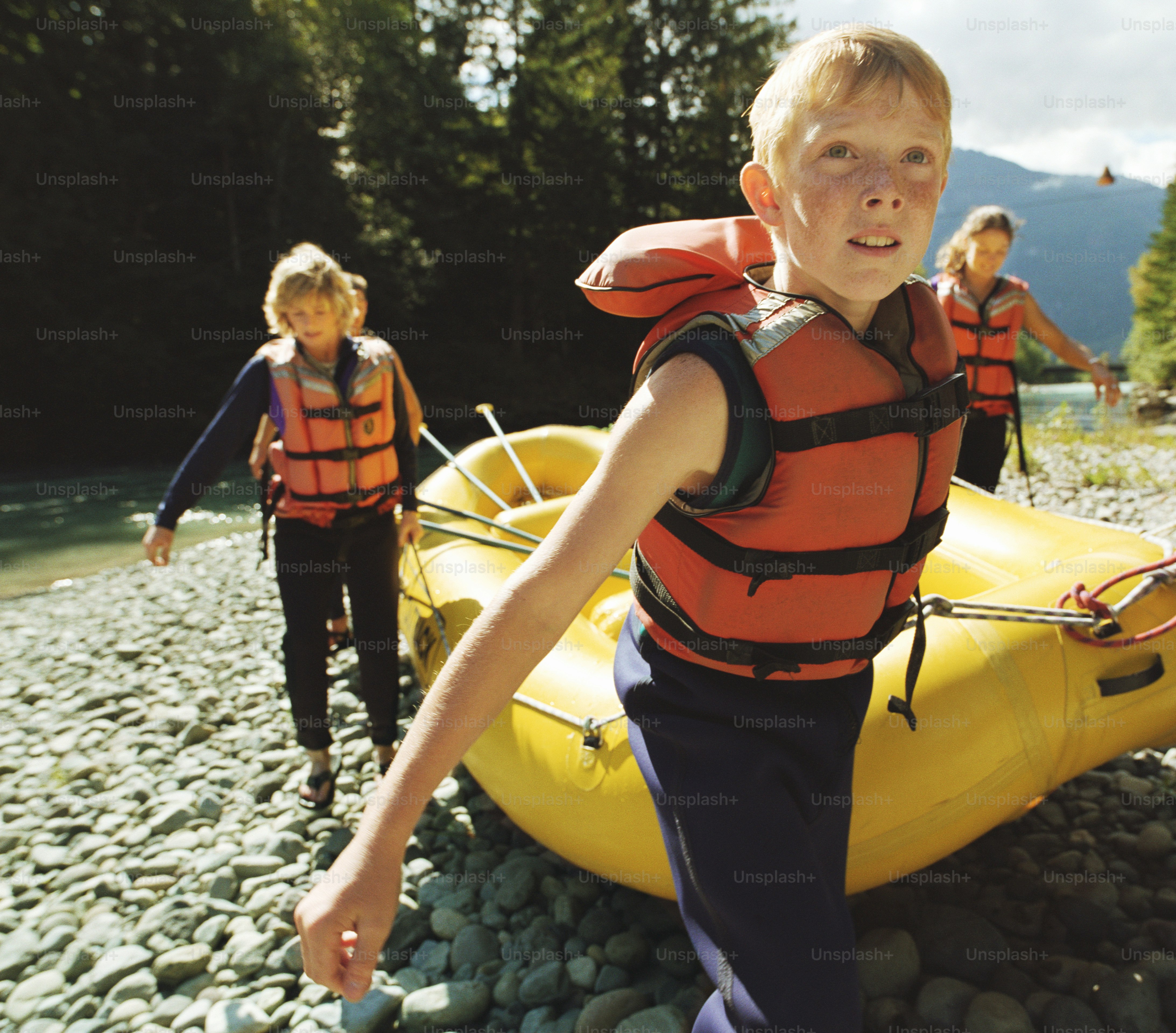 Cheakamus River, British Columbia, Kanada, September 2003