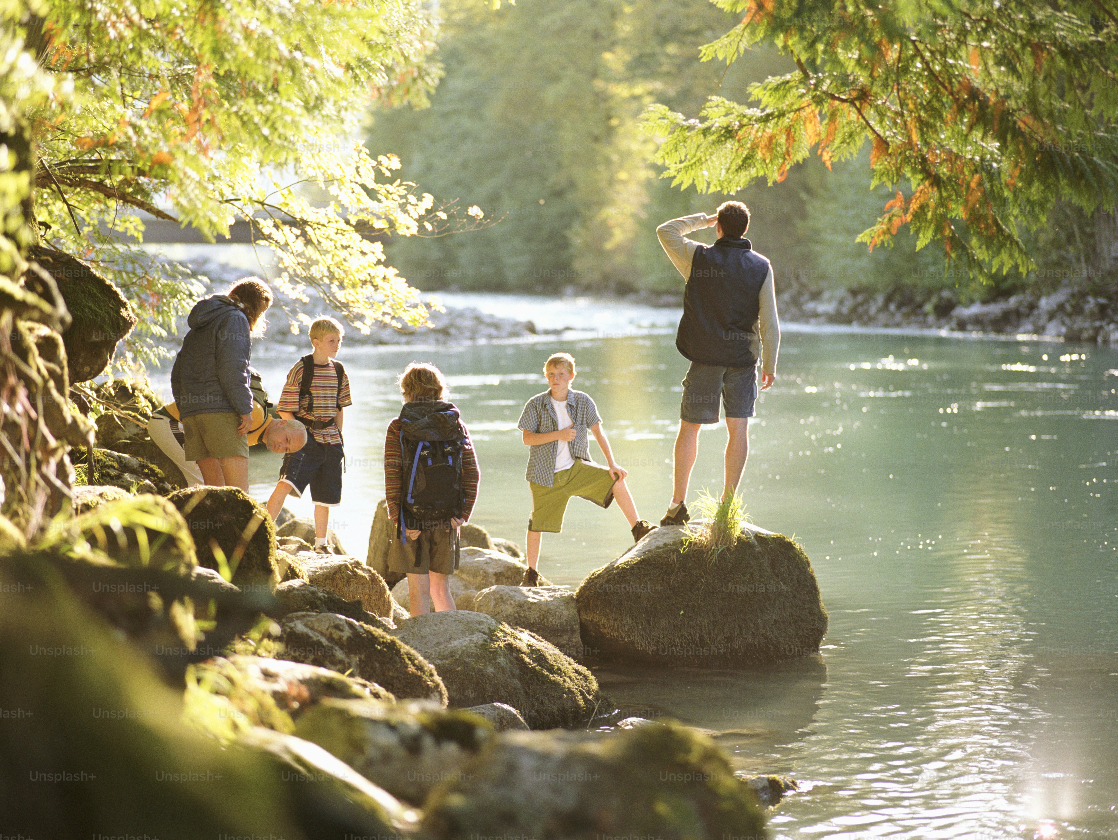 Cheakamus River, British Columbia, Canada, September 2003