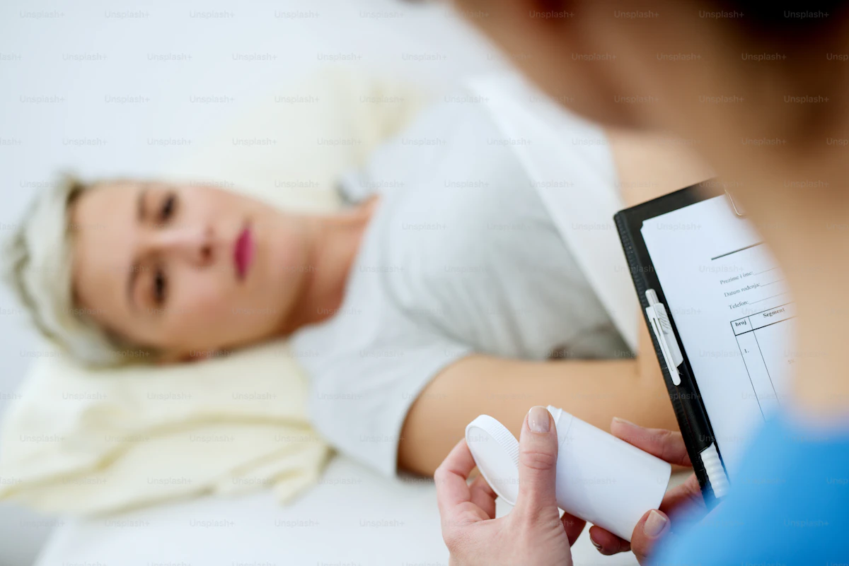 Professional medical consultation regarding period health