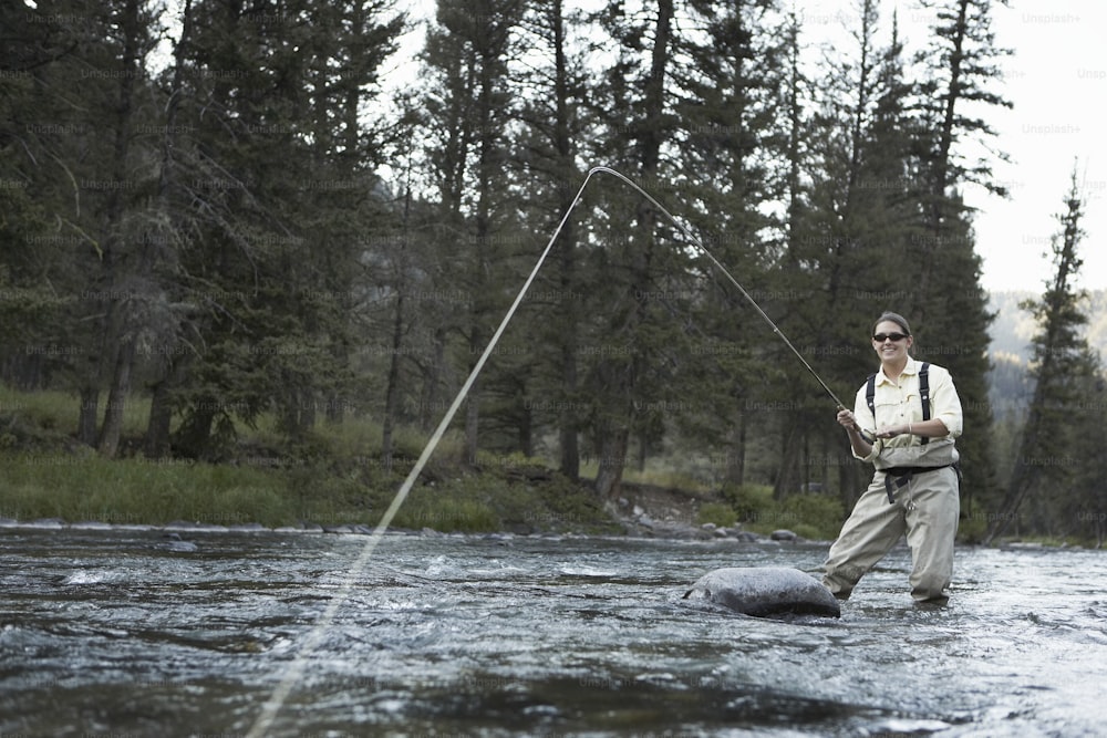 Stati Uniti d'America, Montana, Gallatin River, Cameron