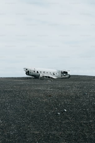 a plane that is sitting on the ground
