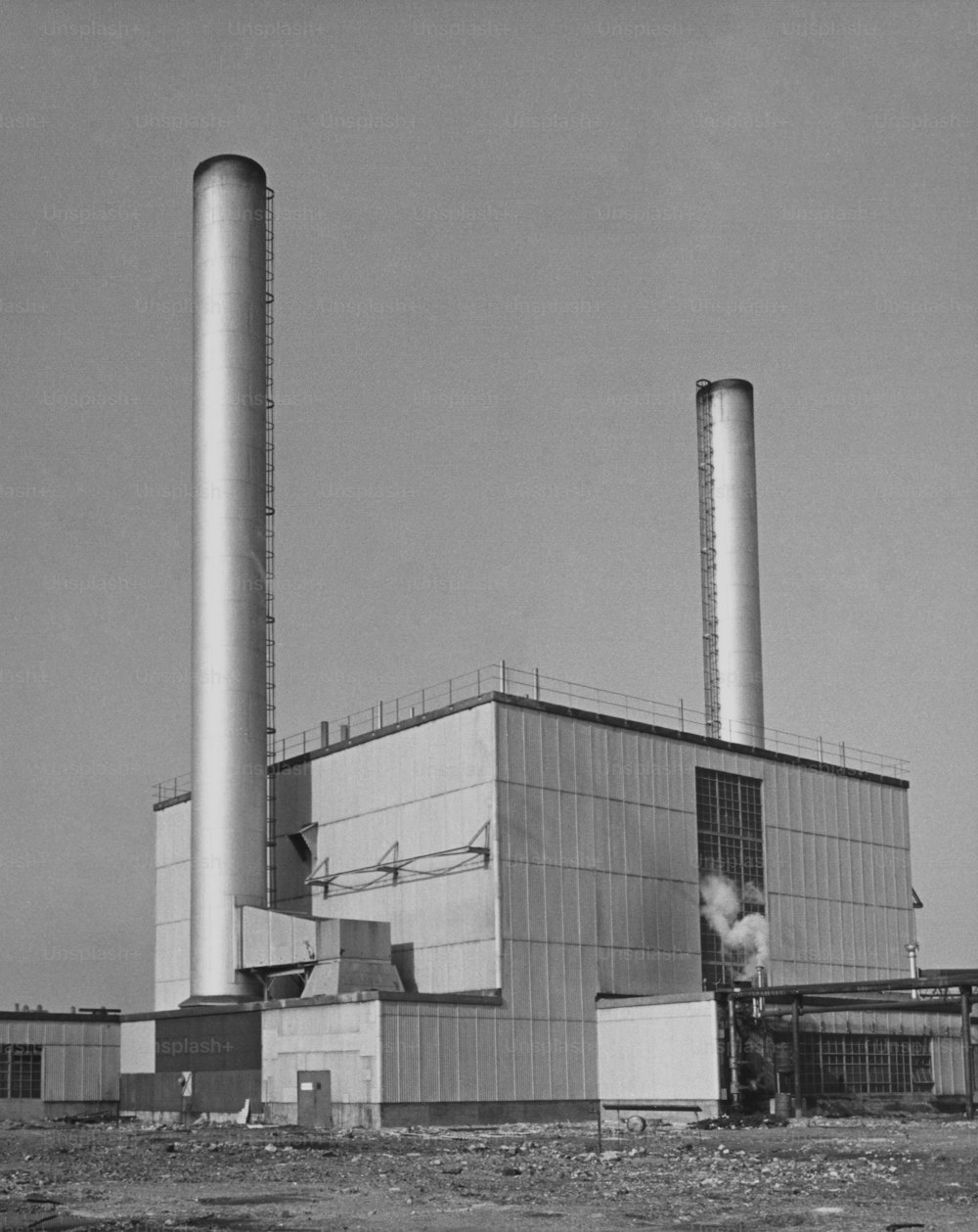 General View of  Factory. (Photo by George Marks/Retrofile RF/Getty Images)