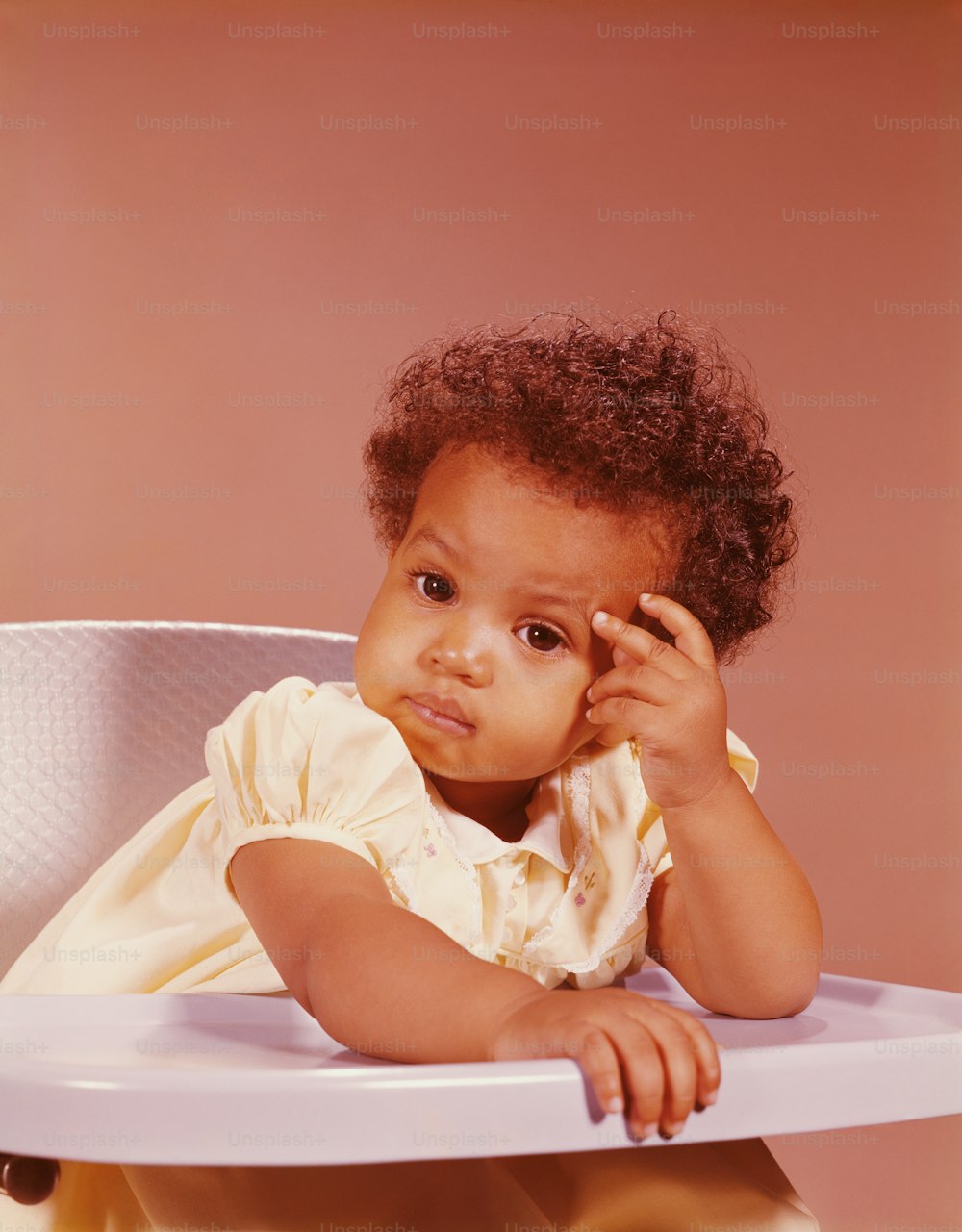 UNITED STATES - CIRCA 1950s:  Baby, portrait.