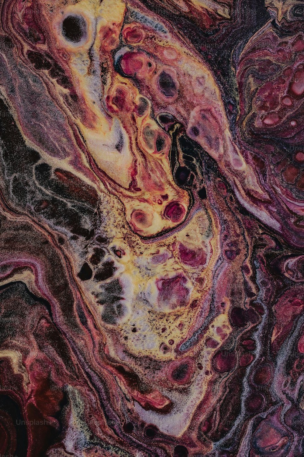 a close up view of a marble surface