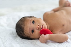 Neugeborenen-Baby-Konzept, Asian Baby Boy