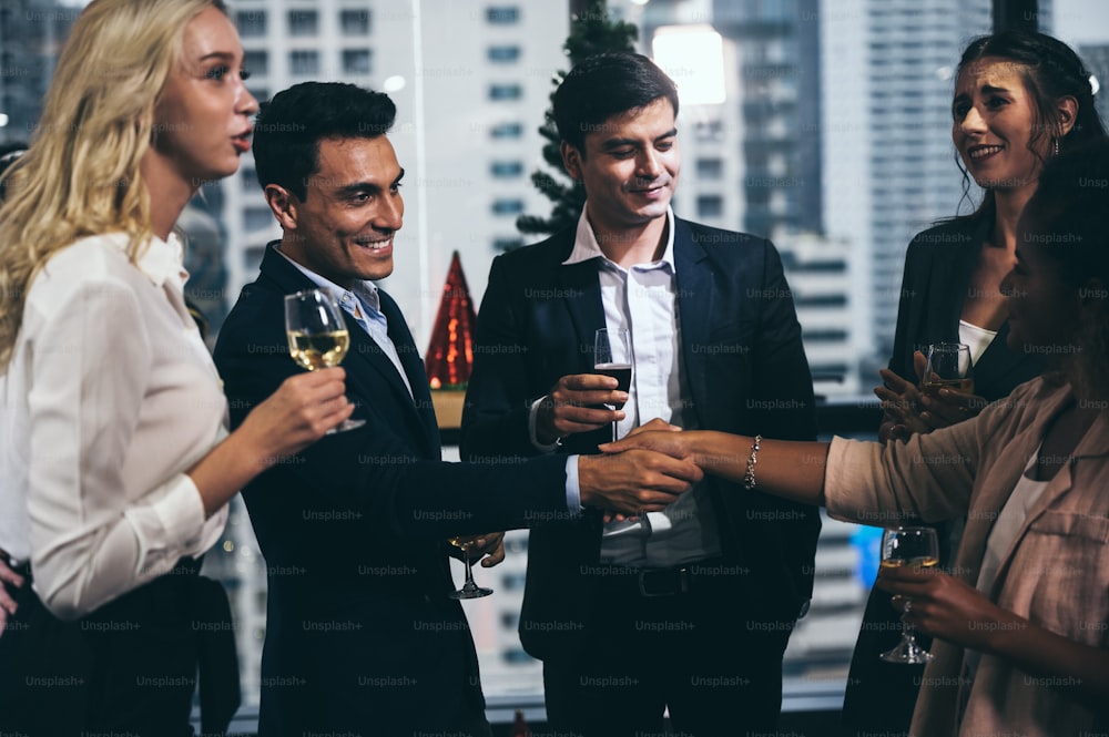 Business People Party Celebration Success Concept