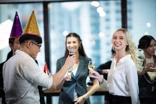 Business People Party Celebration Success Concept