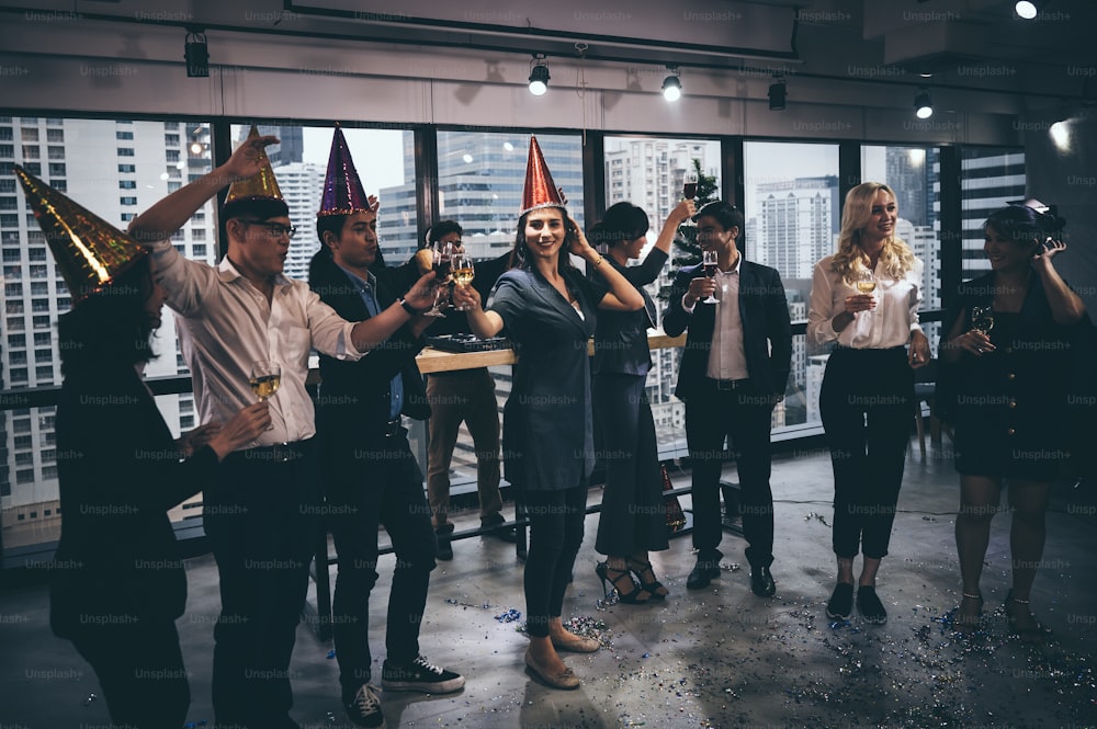 Business People Party Celebration Success Concept