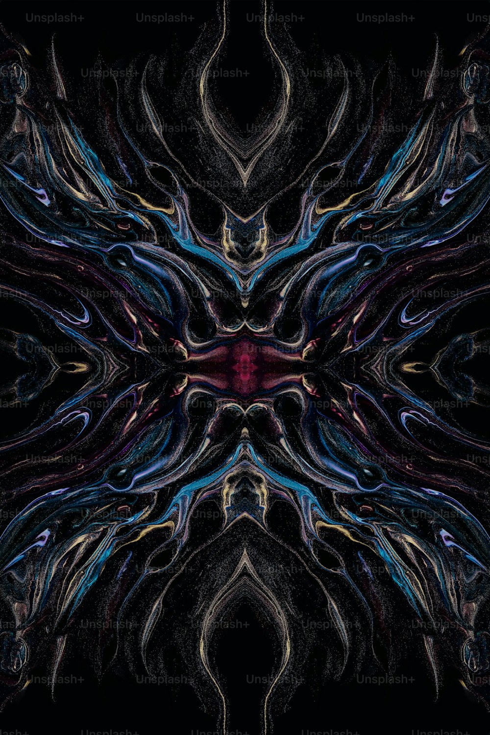 a computer generated image of an abstract design