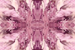 a very pretty pink and white abstract design
