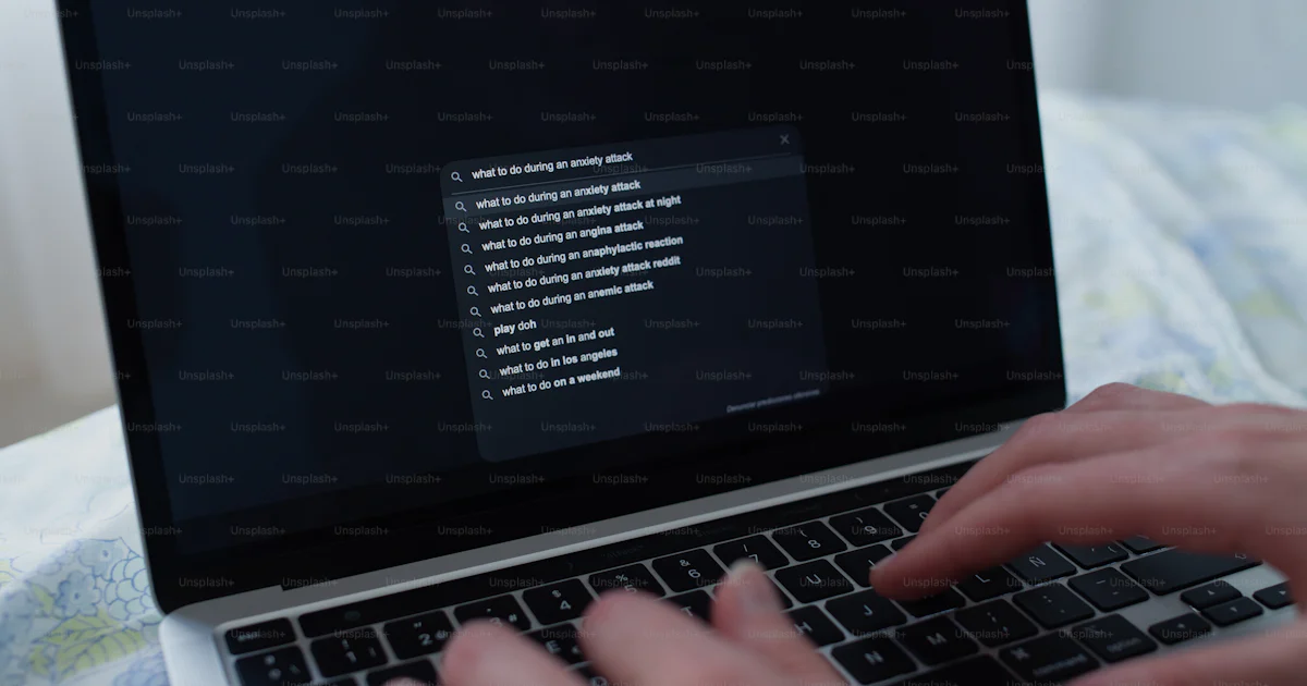 Sad Typing A person typing on a laptop on a bed photo – Sad girl Image on Unsplash