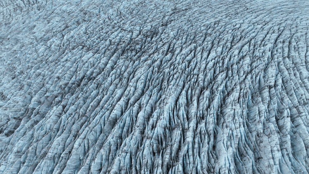 a very large glacier with a very long line of ice
