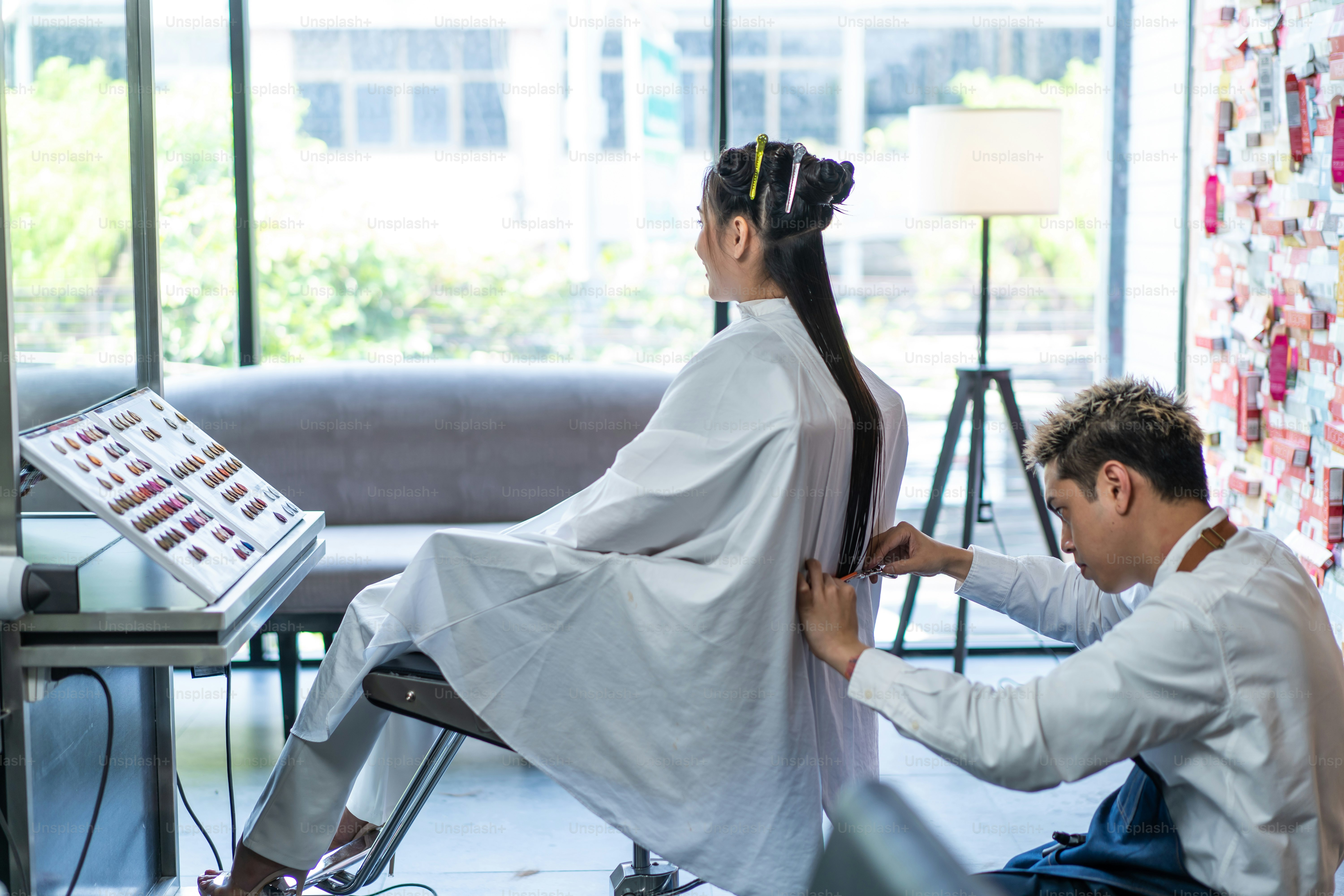 Friseur Asiatische Haare