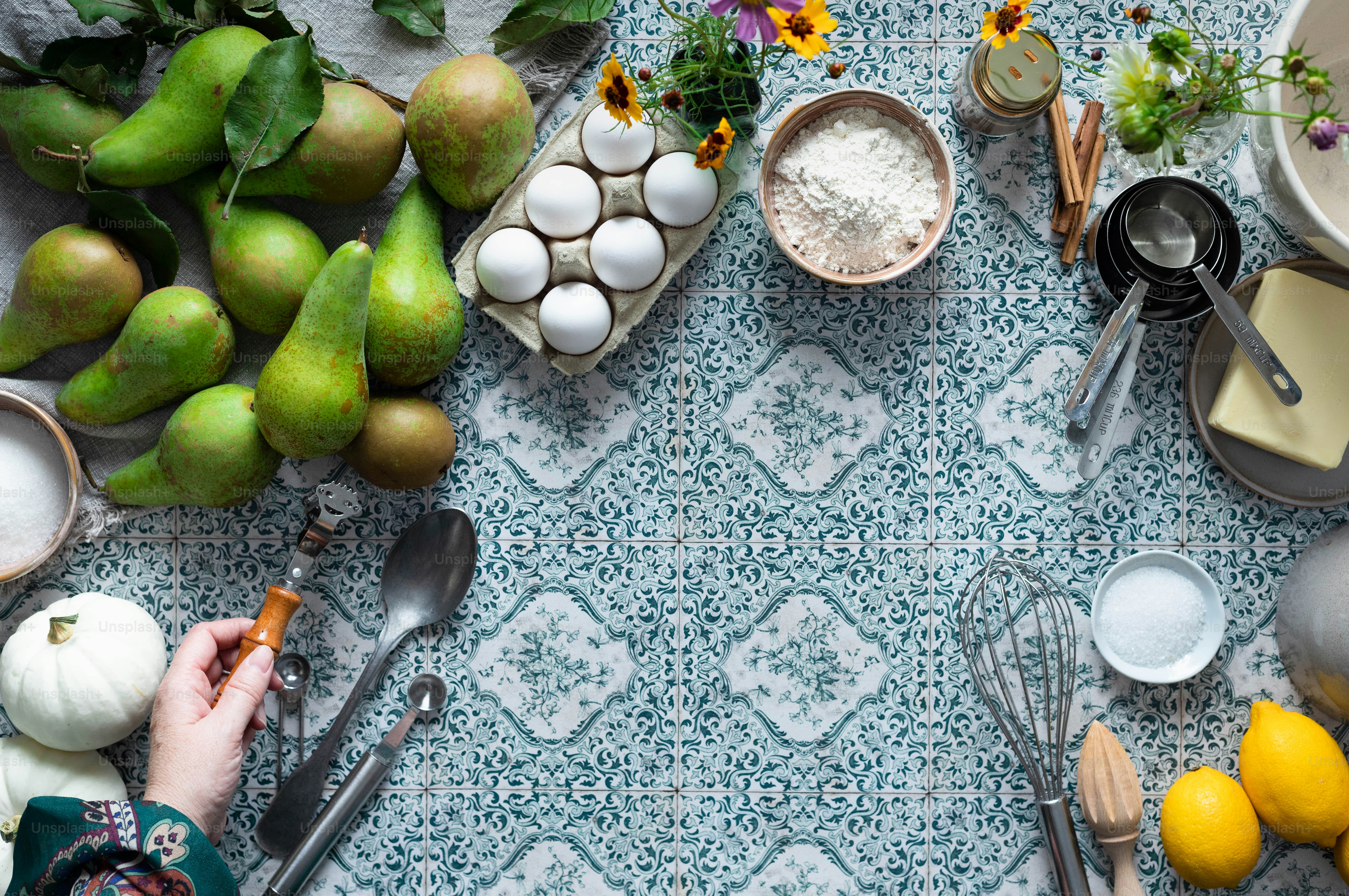 a table topped with lots of different types of food