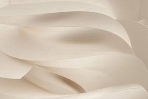 Un fond blanc abstrait aux formes ondulées