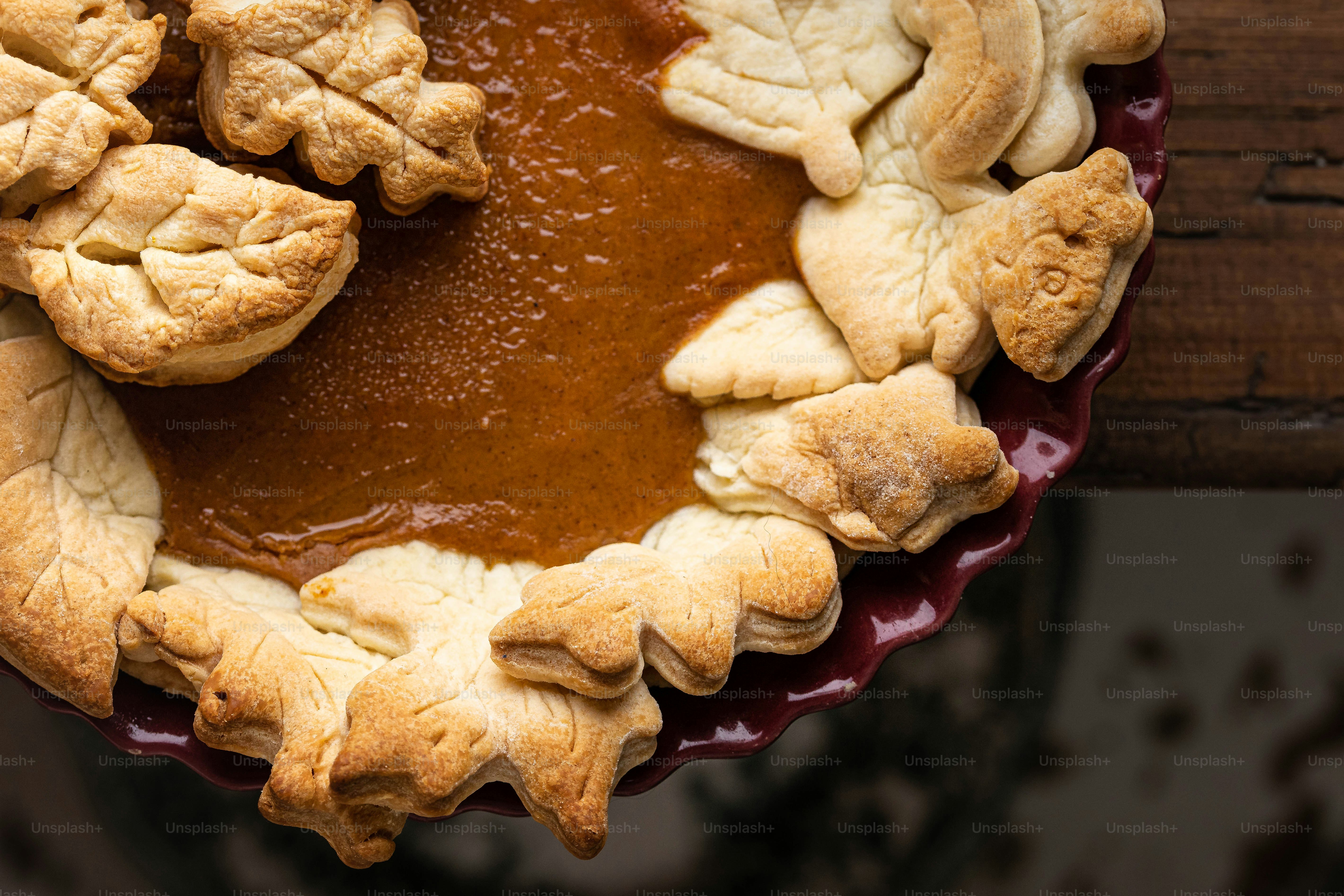 A pie with a lot of pie toppings on top of it photo – Seasonal holidays ...