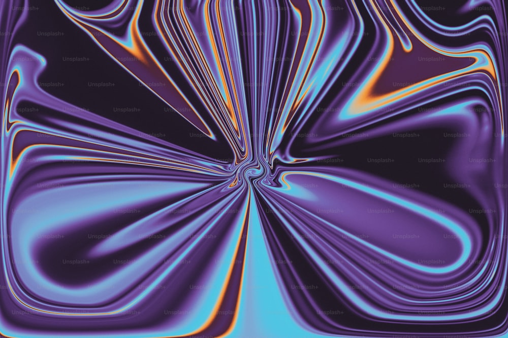 Ein abstraktes Bild mit blauem und violettem Hintergrund