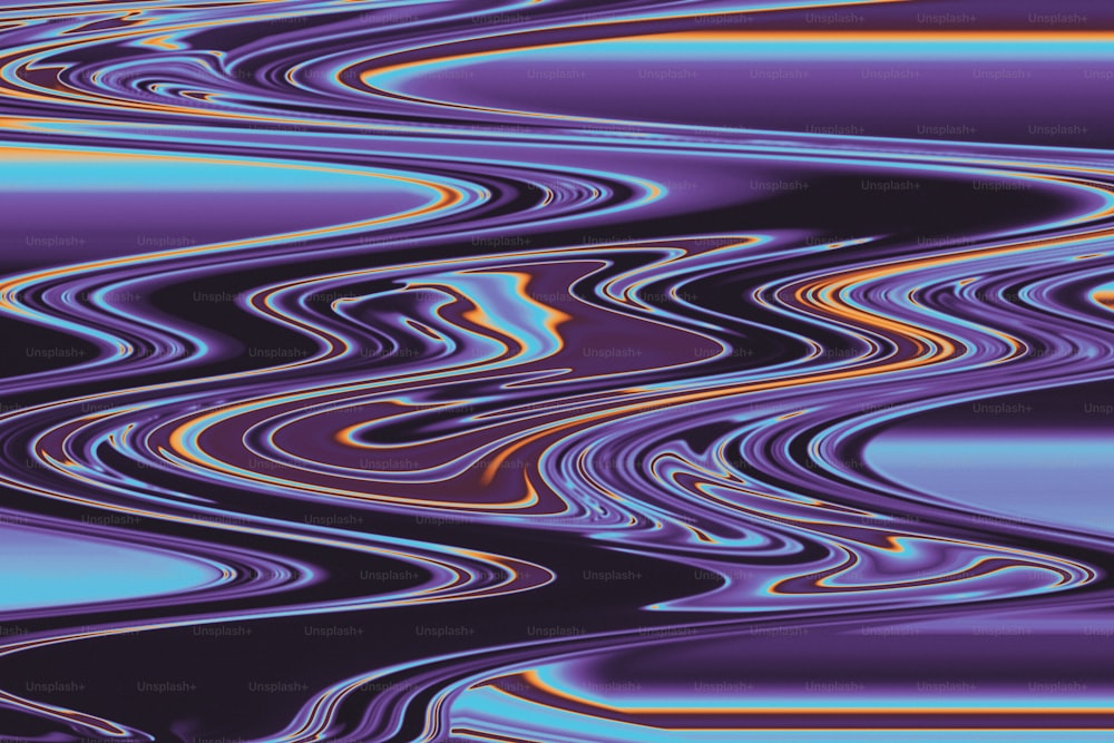 un fondo azul y púrpura con líneas onduladas